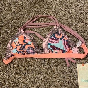 NWT Maaji Reversible Swim Top